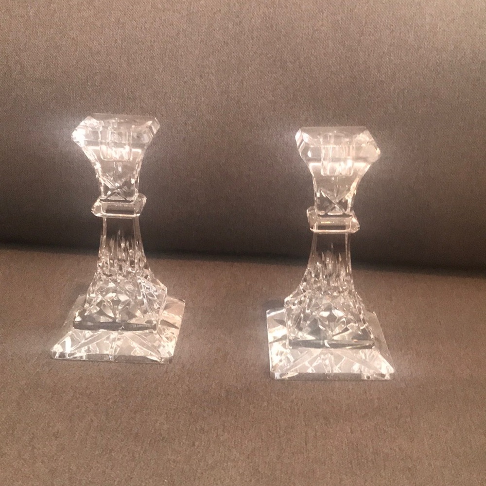 Waterford Lismore 6” Candlestick holder